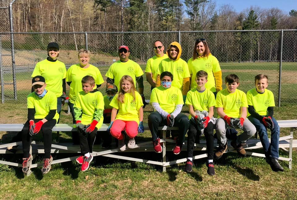 Organized by litter leader Bethany Davis Kearney, members and friends of Cub Scout Troop Pack 105 picked up trash at Rohman’s Park in Shohola Township, PA during the Upper Delaware Litter Sweep.